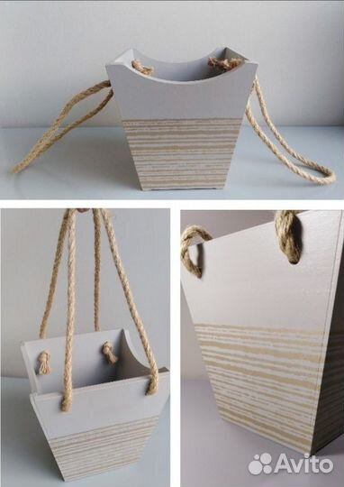 Подарочная упаковка коробки мешочки
