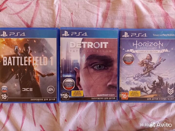 Игры для приставок ps4