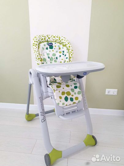 Стульчик для кормления chicco polly progress 5