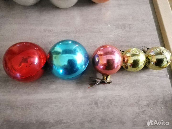 Елочные игрушки СССР