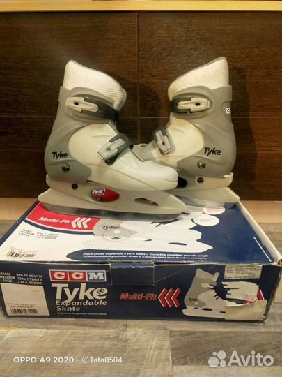 Детские коньки Tyke Expandable р.34-37