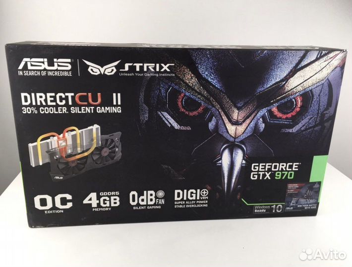 Видеокарта nvidia GeForce GTX 970 Asus