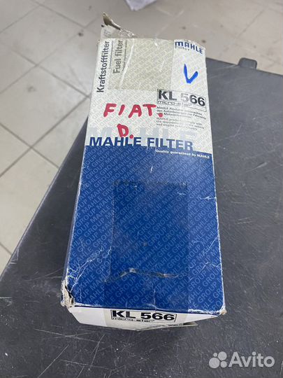 Топливный фильтр на Fiat doblo