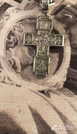 Якорная цепь серебро