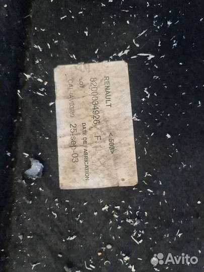 Ковролин renault megane 2 рено меган 2