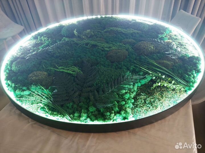 Панно из стабилизированного мха