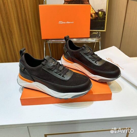 Мужская обувь Santoni для повседневной носки