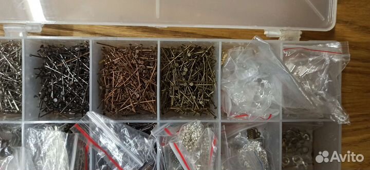 Набор фурнитуры для создания бижутерии