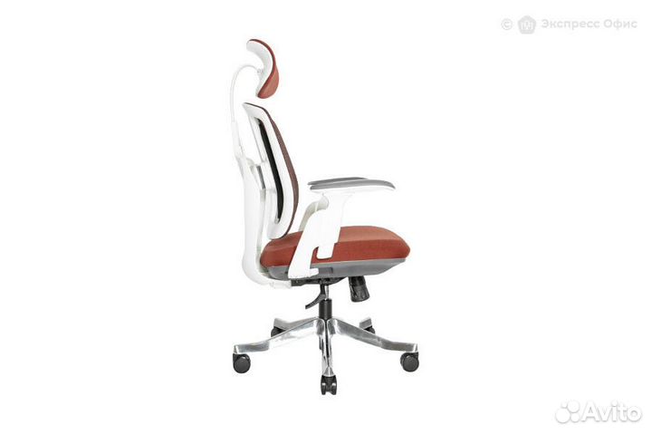 Кресло компьютерное ортопедическое Bionic white