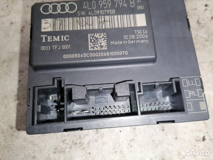 Блок управления двери для Audi Q7 4L 4L0959794B