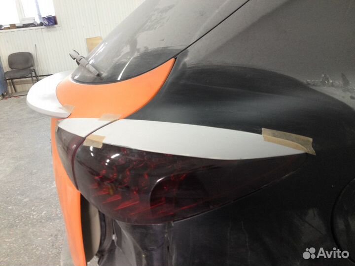 Накладки фонарей (ресницы) для Infiniti EX/QX50