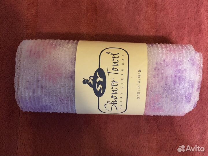 Скрабирующее полотенце для душа