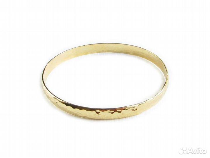 Браслет цельный, фактурный браслет модный