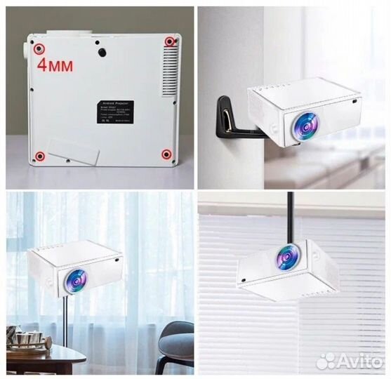 Проектор Everycom E700 (2K версия) Android 12