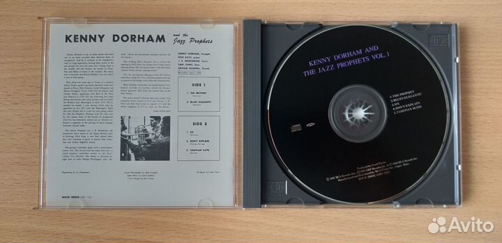 CD Kenny Dorham And The Jazz Prophets Vol.1 (Japan