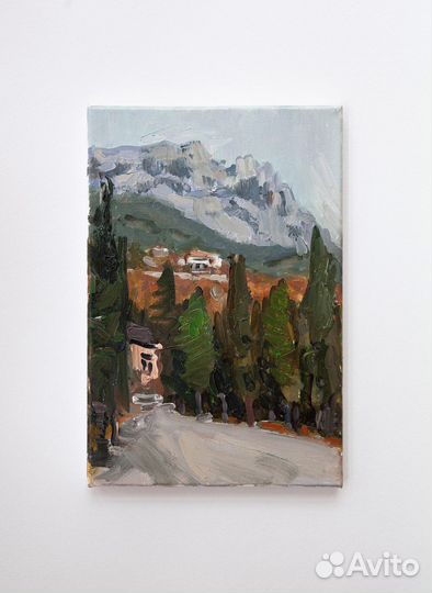 Картина маслом на холсте, Ай-Петри, Крым