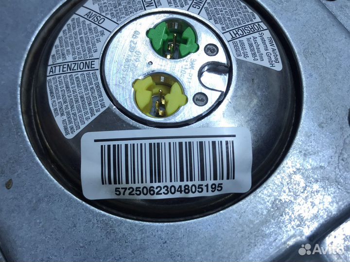 Мерседес w245 w169 подушка в руль