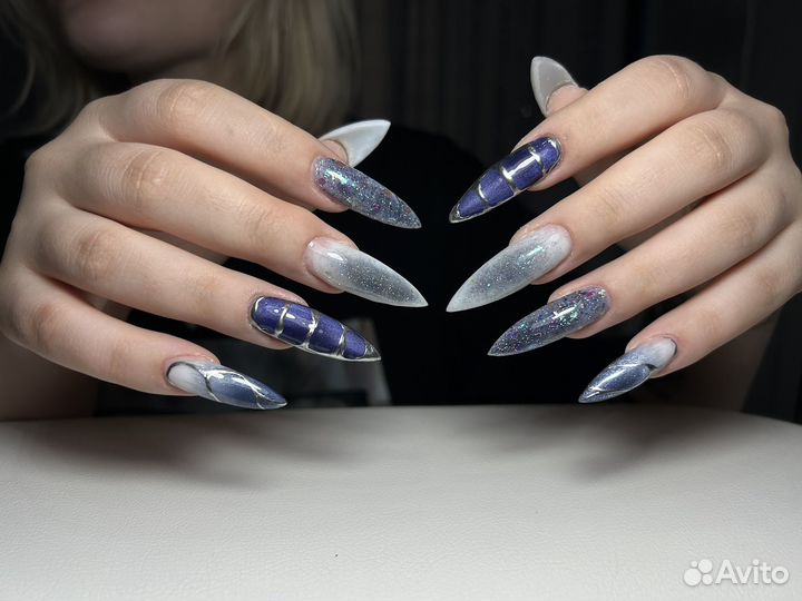 Маникю, наращивание ногтей, педикюр