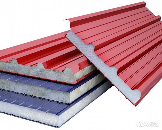 Сэндвич панели вата 250мм