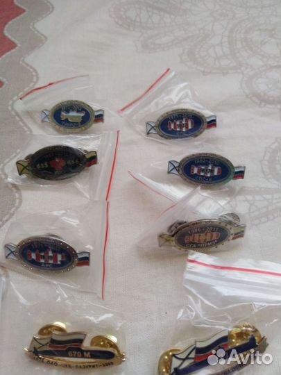 Значки морской тематики. Тираж ограничен