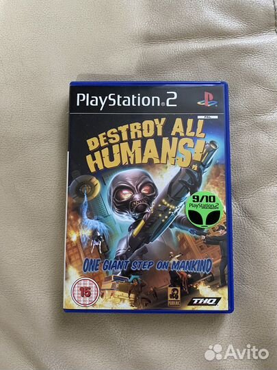Игра destroy all humans playstation2