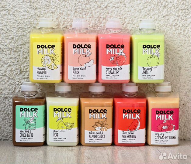 Dolce milk гель для душа шампунь мыло