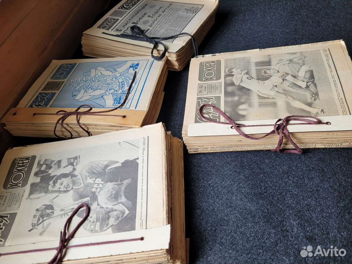 Газета хокей футбол,с 1983 по 1986 год