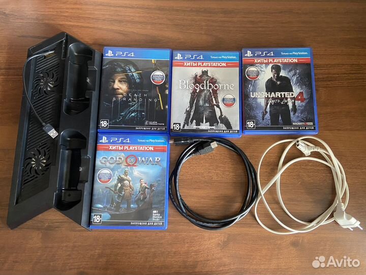 Sony playstation 4 PS4 1 tb с играми