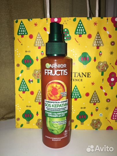 Сыворотка-спрей Garnier SOS кератин