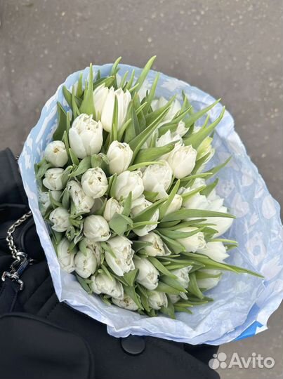 Букеты тюльпанов