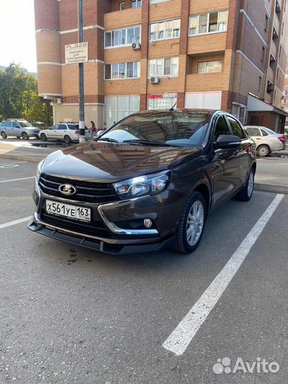 Тюнинг губа сплиттер на Веста