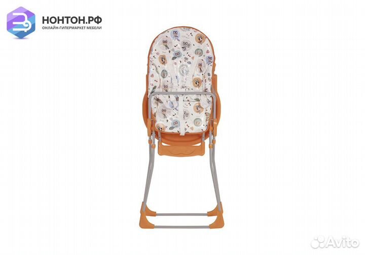 Стульчик для кормления Selby 152 совы оранжевый