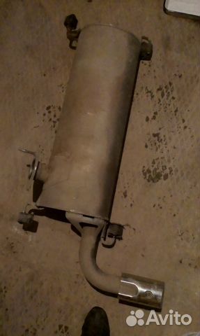 Глушитель на сх-7 2011 г. в 2.5л