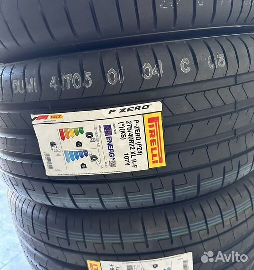 Pirelli P Zero PZ4 315/35 R22 и 275/40 R22