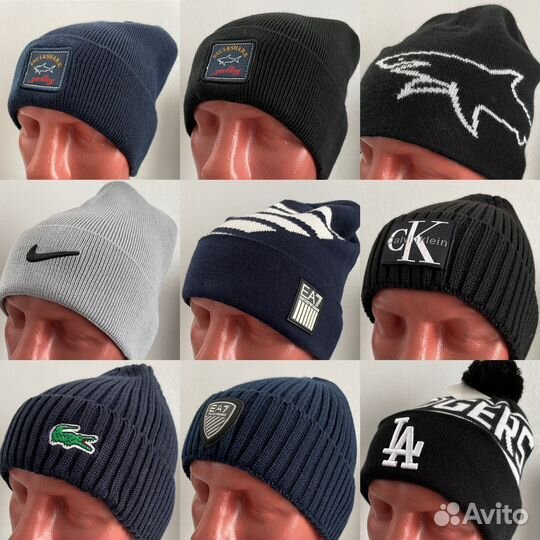 Премиум шапки Boss, Armani, Hugo, EA7, Paul Shark