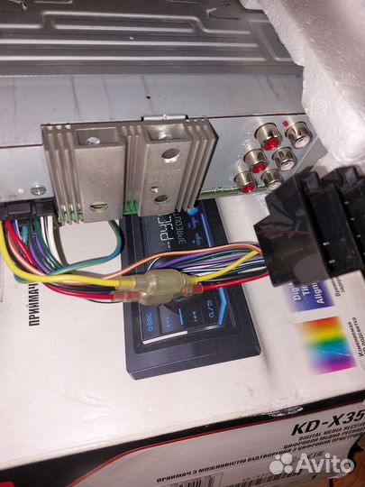 Автомагнитола процессорная JVC KD-X355