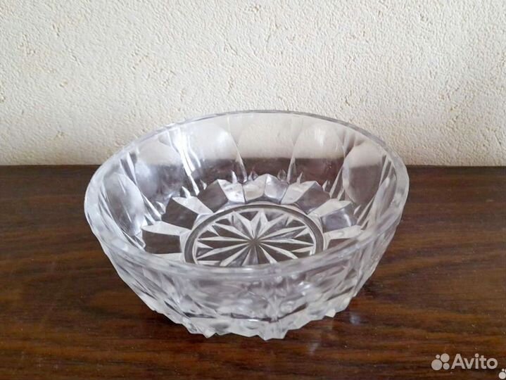Вазы салатники пепельница хрусталь СССР