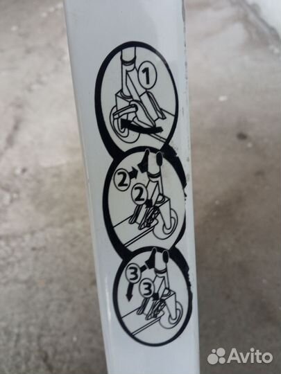 Самокат взрослый 120 кг