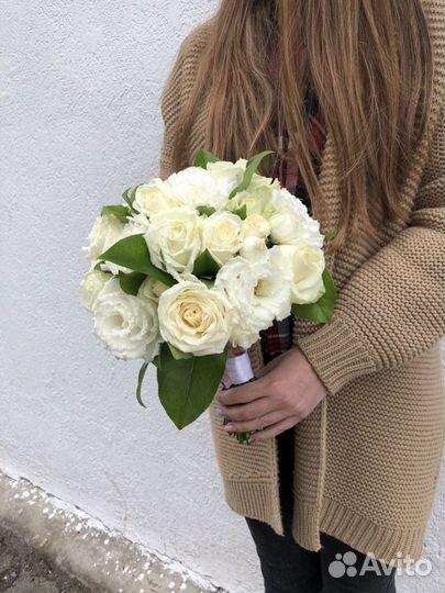 Букет невесты из роз