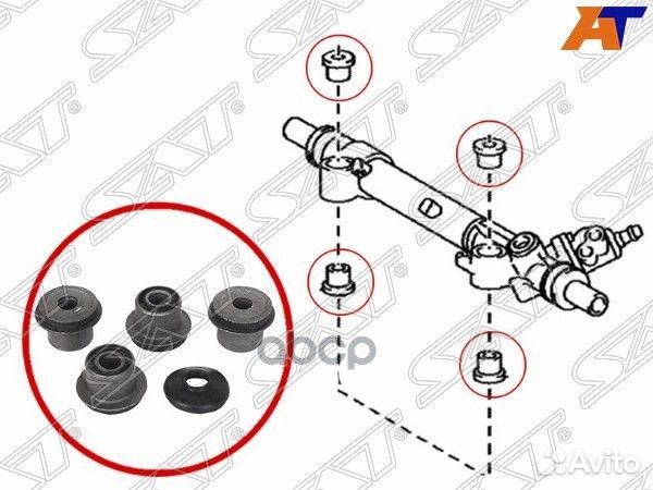 Втулка рулевой рейки Toyota Land Cruiser Prado