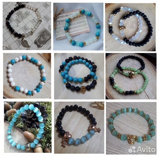 Браслет из камней