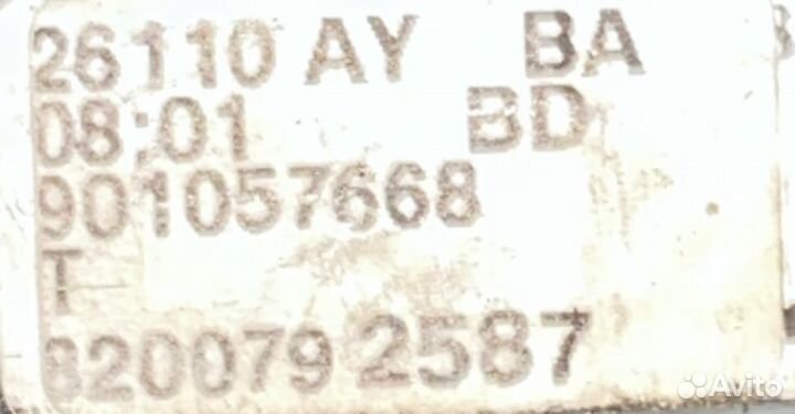 Переключатель стеклоочистителей Renault Sandero St