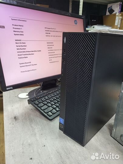 Новый пк Компьютер HP