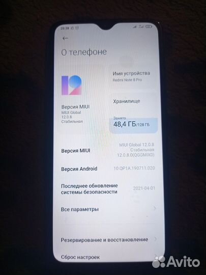 Xiaomi redmi note 8 pro