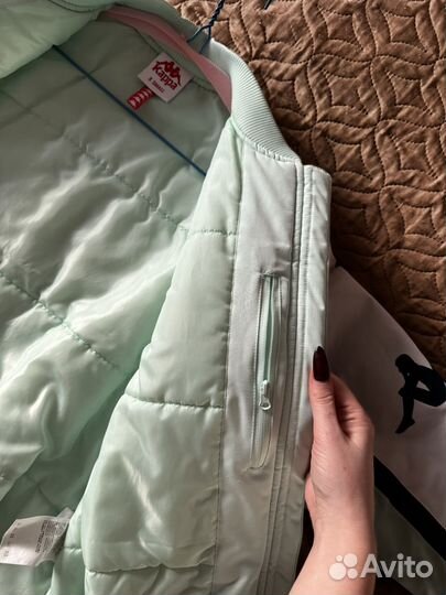 Бомбер kappa XS женский оверсайз