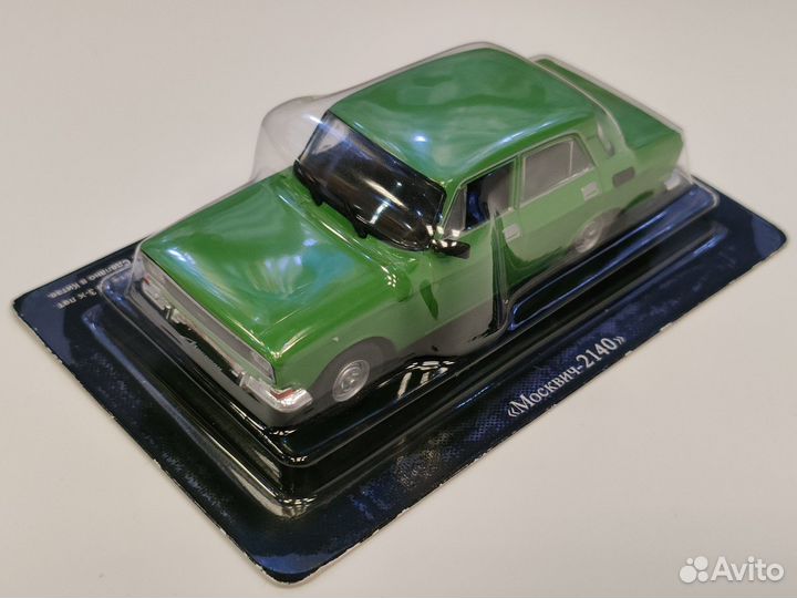 Модель «Москвич - 2140» Автолегенды СССР 1:43