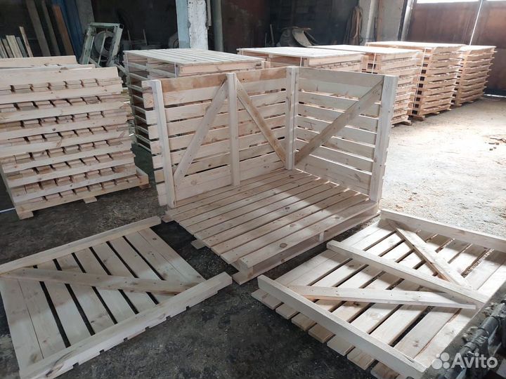 Деревянные ящики (контейнеры) для хранения овощей