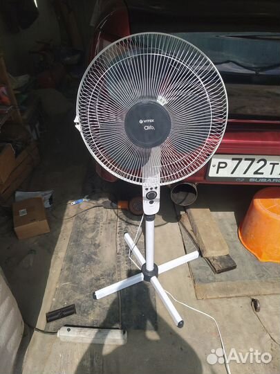 Вентилятор напольный с пультом vitek(ремонт)