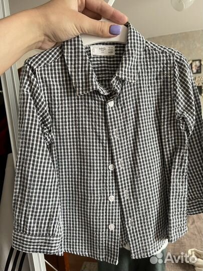 Рубашка для мальчика mango 86