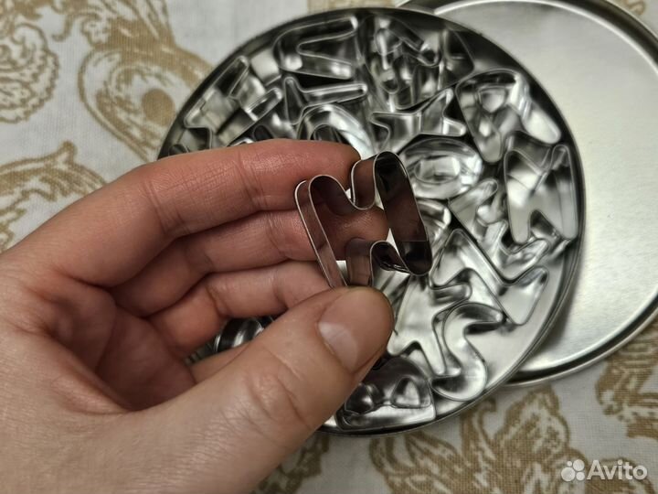 Формочки металлические Буквы